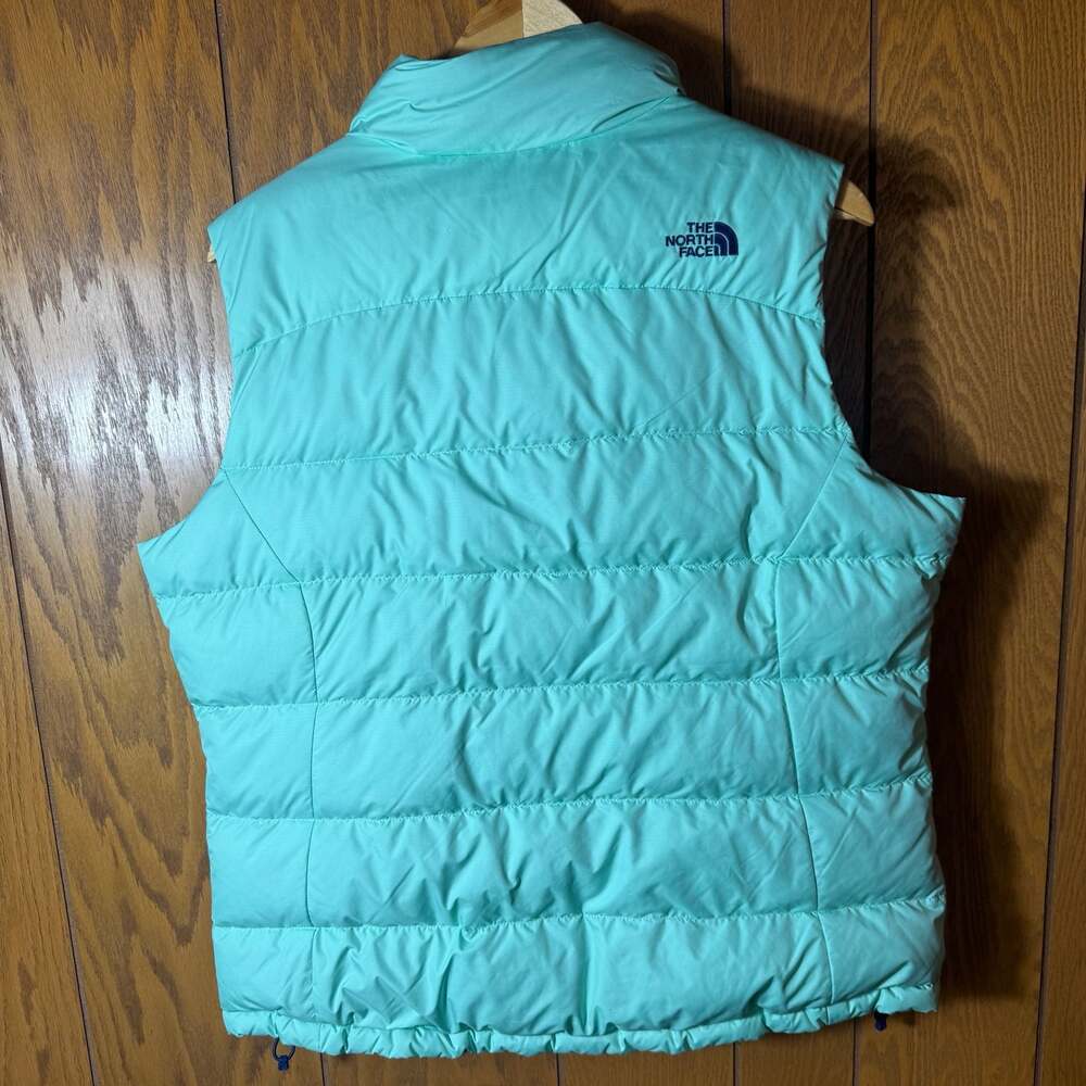 The North Face 700 Fill Down Puffer Vest Women's XL Mint Green - Picture 6 of 7